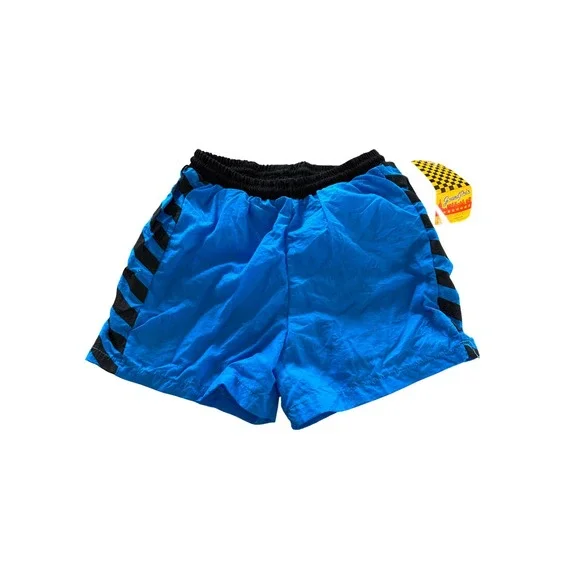 Vintage‎ NWT Grand Prix Neon Surf Shorts Youth Boy 14 Nylon Swim Trunks Beach