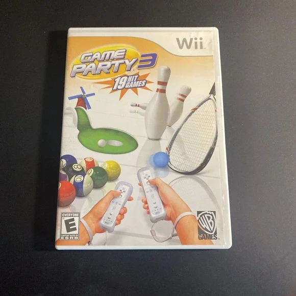 Game Party 3 (Nintendo Wii, 2009) Complete and Tested