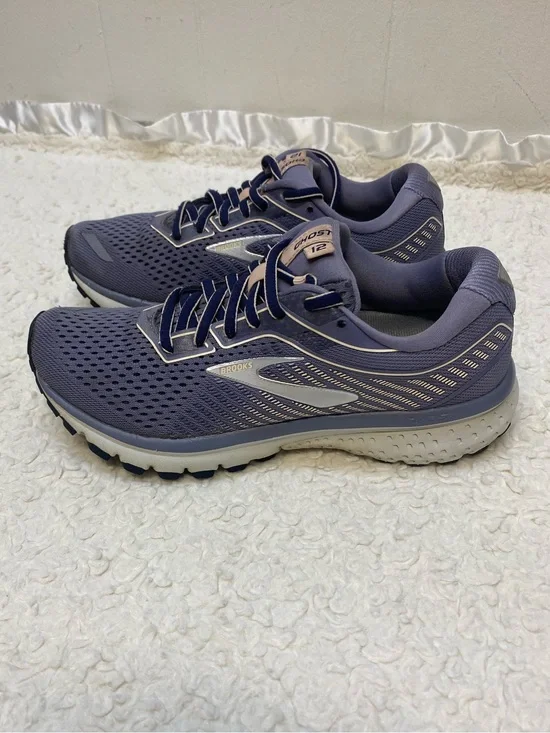 Brooks Ghost 12 Women's Running Shoes Blue Gray Athletic Sneakers Size 6