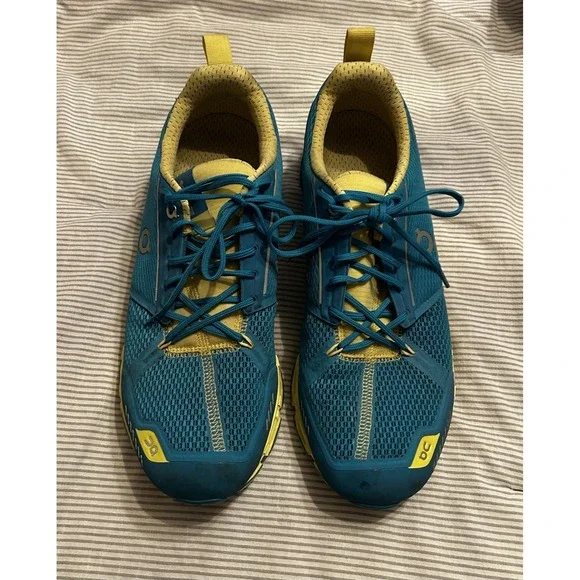 On Cloud Shoes Women 10.5 On Running Cloudtec Swiss Engineering Blue‎ Sneaker