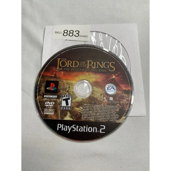 The Lord of the Rings The Return of the King PS2