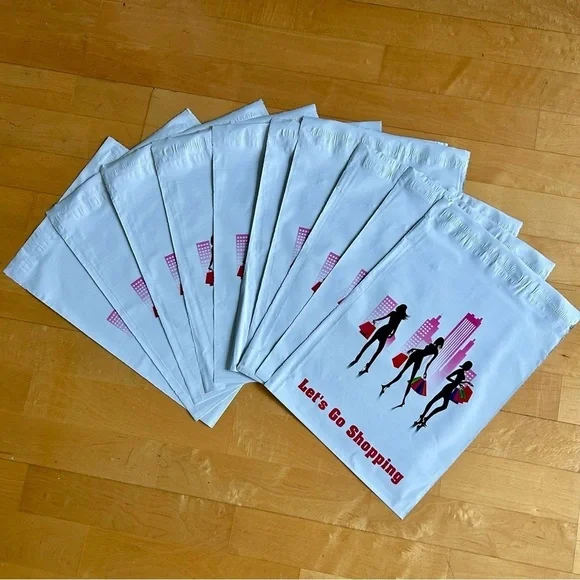 10 Count - 10x13 Polymailers (LET’S GO SHOPPING)