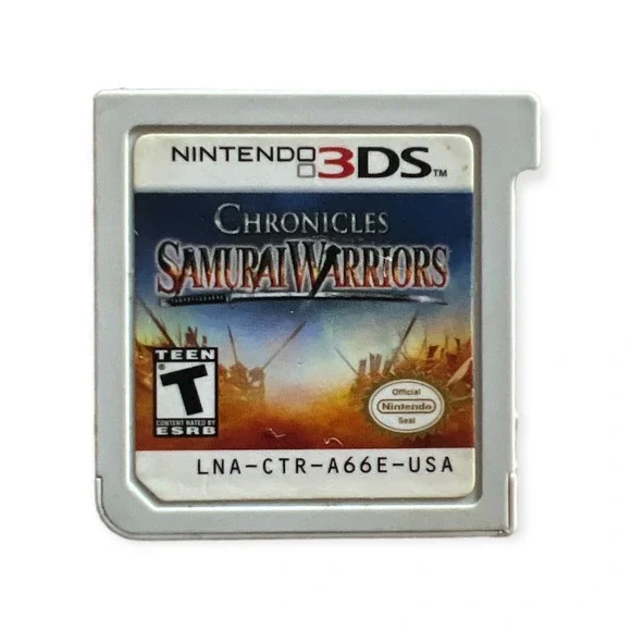 Samurai Warriors: Chronicles (Nintendo 3DS) XL 2DS Game