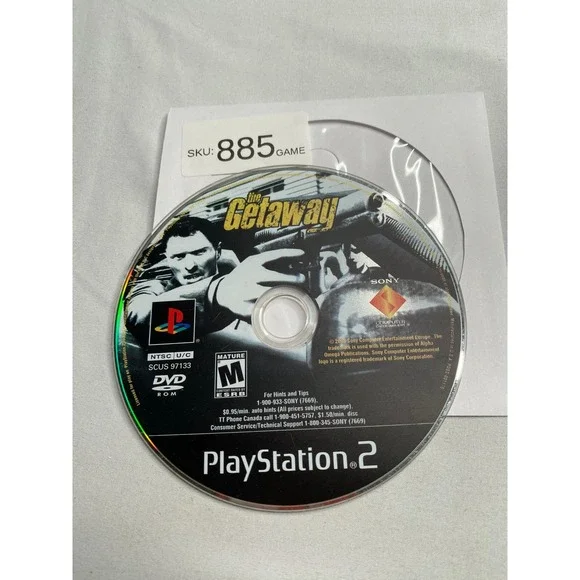 The Getaway Sony PlayStation 2