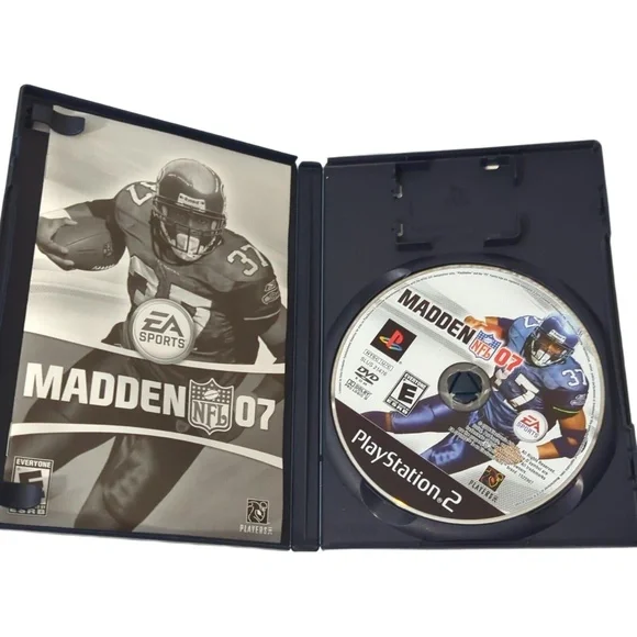 Madden NFL 07 CIB Sony PlayStation 2 PS2 - Complete‎ + Manual