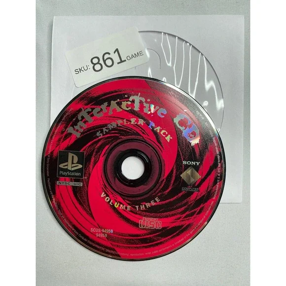 Sony PlayStation Interactive CD Sampler Pack Volume 3