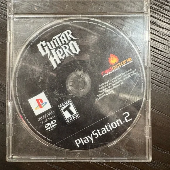 PlayStation 2 Guitar Hero Game Disc