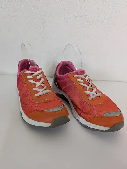 Vionic Alliance Walking‎ Sneakers Womens Shoe Size 8 Comfort Pink Orange 1st Ray