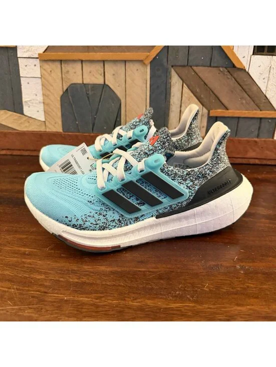 Adidas Ultraboost Light Running Shoes Aqua Black Men 4.5‎ / Women 5.5