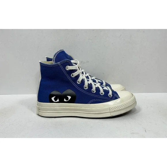 Converse Chuck Taylor All Star Hi Comme des Garcons Women's 6 Blue CDG 171846C