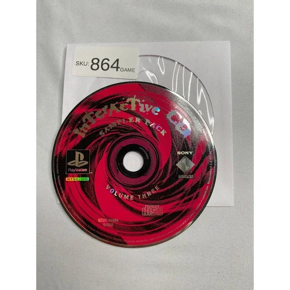 Sony PlayStation Interactive CD Sampler Pack Vol 3