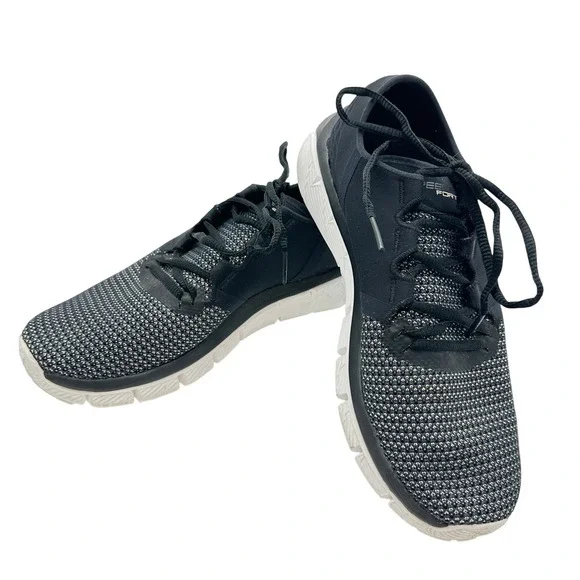 Under‎ Armour Speedform Fortis 2 Running Shoes Womens 8 Black Charged Cushioning