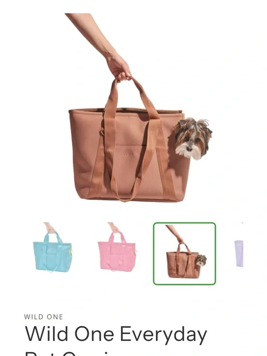Wild One Everyday Pet Carrier Tote - Brown