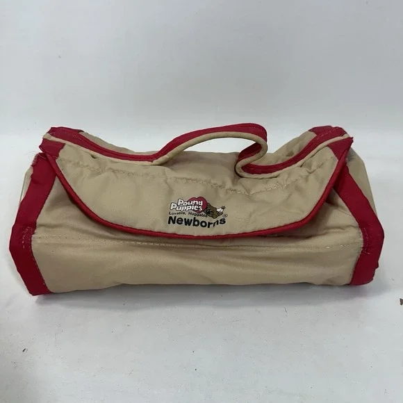Vintage 1986‎ Pound Puppies Newborn Carrying Case Carrier