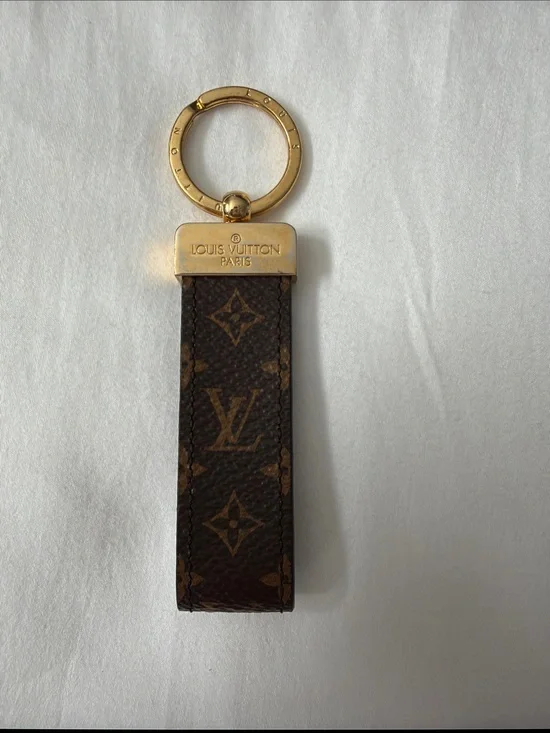 Authentic Louis Vuitton Dragonne Key Holder