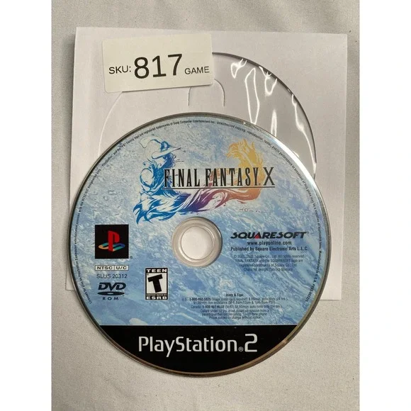 Final Fantasy X Sony PlayStation 2