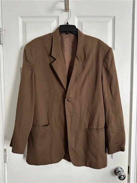 City Streets Men's Tan-Brown Sport Coat