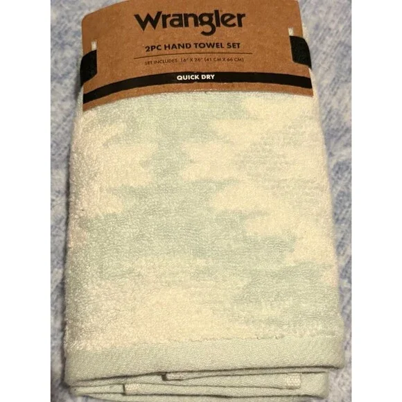 Wrangler Aztec 2-Pack Hand Towels