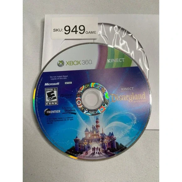 Kinect Disneyland Adventures Xbox 360
