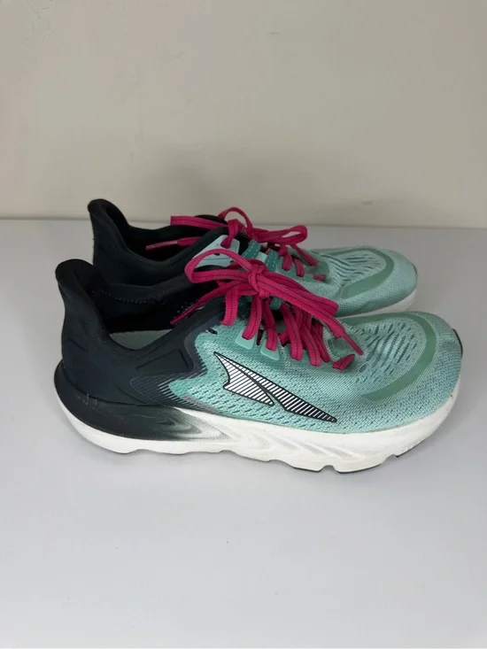 Altra Provision 6 Womens Running Shoes Teal Blue Pink AL0A5488036 Size 6.5
