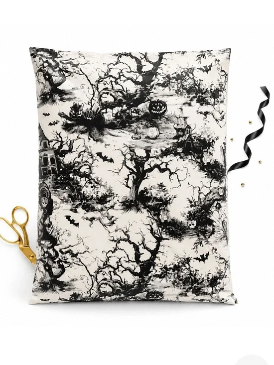 Spooky Halloween Toile Polymailers, 10x13, Pack of 25!