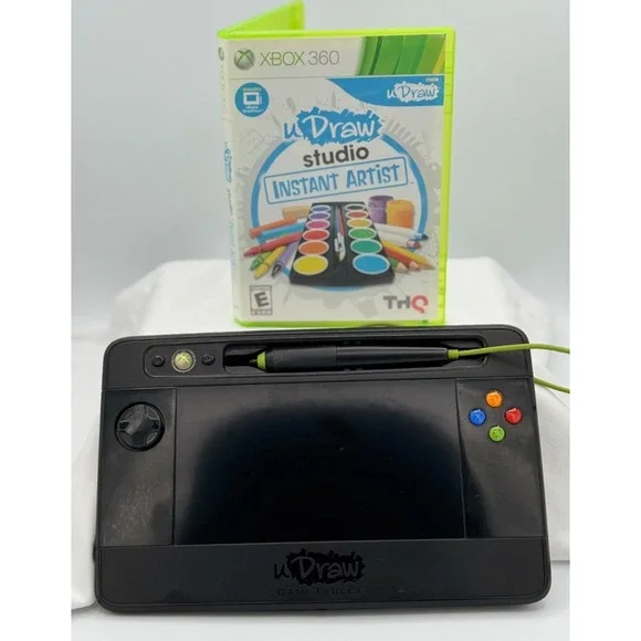 U Draw Studio Instant Artist + U Draw Tablet - Xbox 360 - Complete W/Manuel