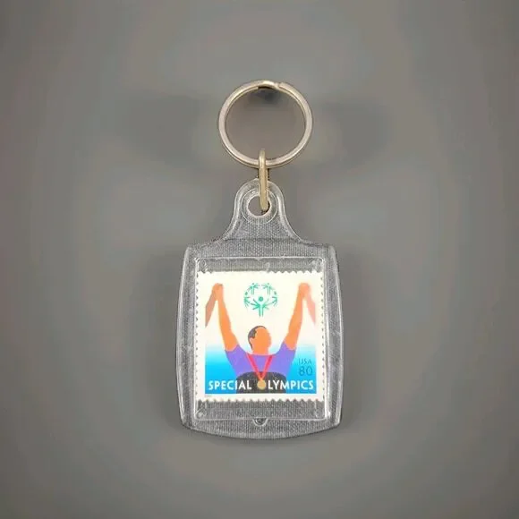 SPECIAL OLYMPICS High Denomination Dated 2003 Keychain Display