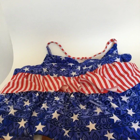 FINAL MARKDOWN Girls wonder nation swim suit top xl 14/16