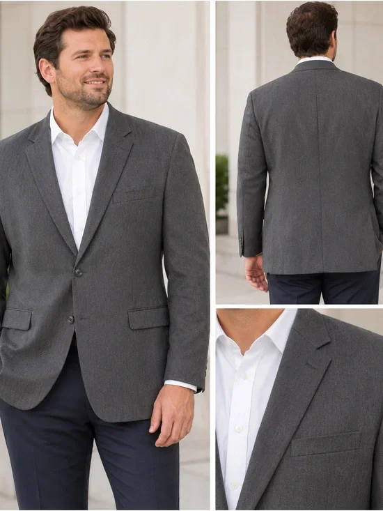 croft & barrow Charcoal Gray Men's Sport Coat
