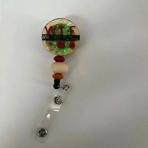WTF. Wine Turkey Football Badge Reel
