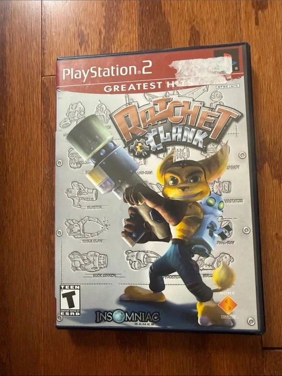 Ratchet & Clank PlayStation 2 PS2 Greatest Hits Action Adventure Game