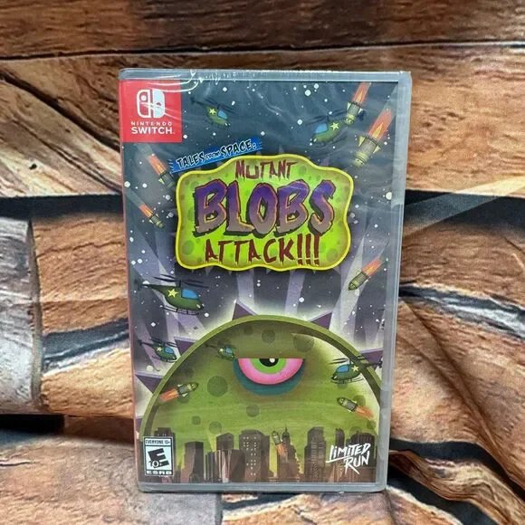 Tales from Space Mutant Blobs Attack Nintendo Switch Limited Run Games LRG #186