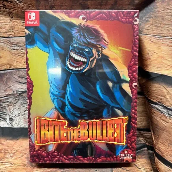 Bite The Bullet Strictly Limited Edition Nintendo Switch Game New Sealed Boxed