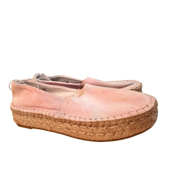 Anthropologie Splendid Laney Women's Pastel Tie Dye Espadrille 7.5 NWT‎ summer
