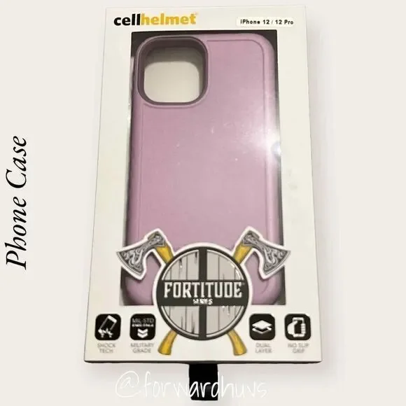 Cellhelmet Fortitude Series for iPhone 12 / 12 Pro Lilac - NEW