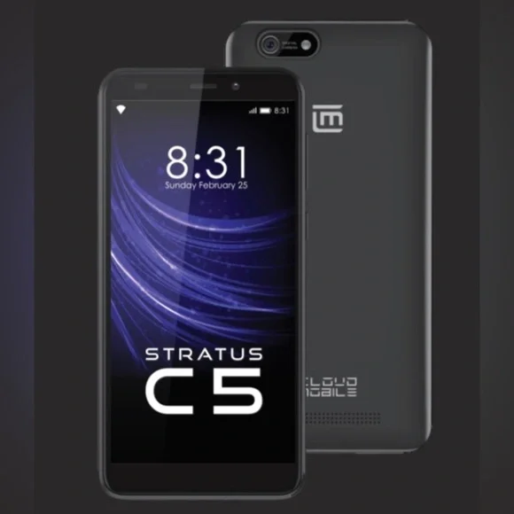 Cloud Mobile Stratus - NEW-C5 Elite-16GB Smartphone Powered by Android (sealed)