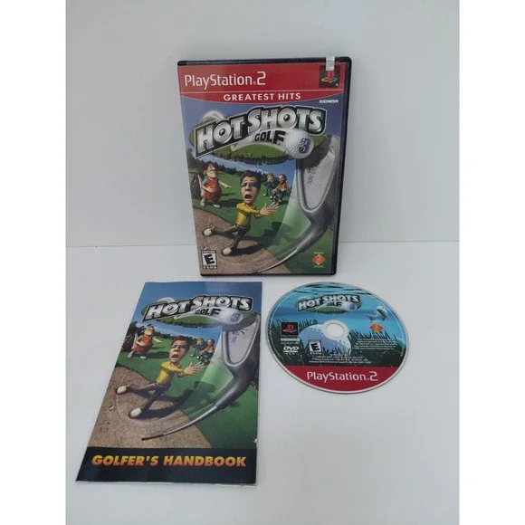 Hot‎ Shots Golf 3 Sony PlayStation 2 PS2 Greatest Hits CIB Manual Complete