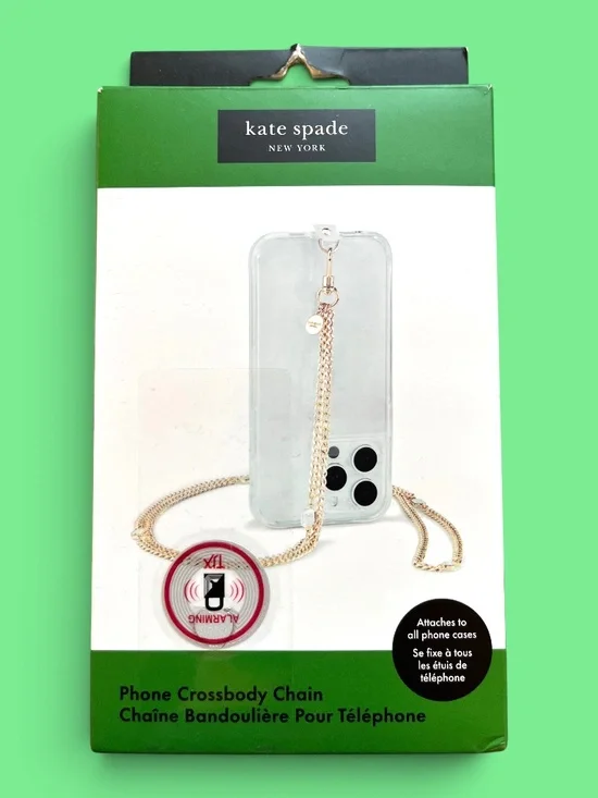 Kate Spade Bejeweled Crossbody Chain for Phone NWT