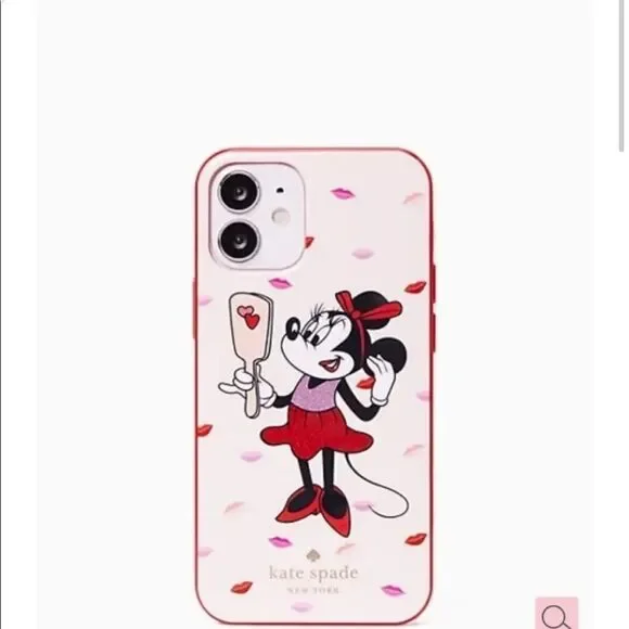 NWT Kate Spade Minnie Mouse iPhone 12 mini case