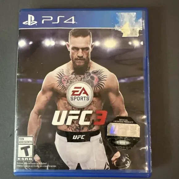 UFC 3 for Playstation 4 Free Shipping PS4