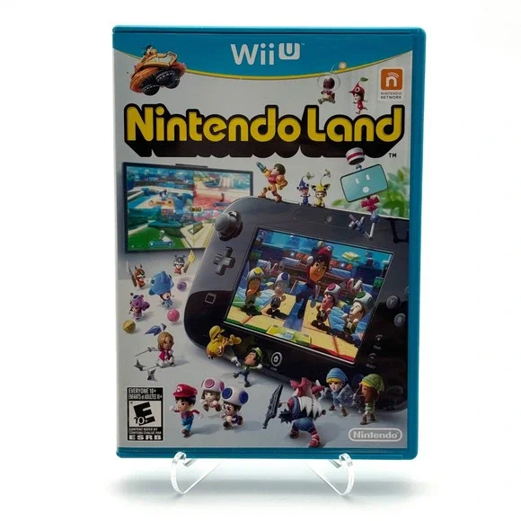 Nintendo Land Nintendo Wii U 2012 Complete w/ Manual CIB Video Game