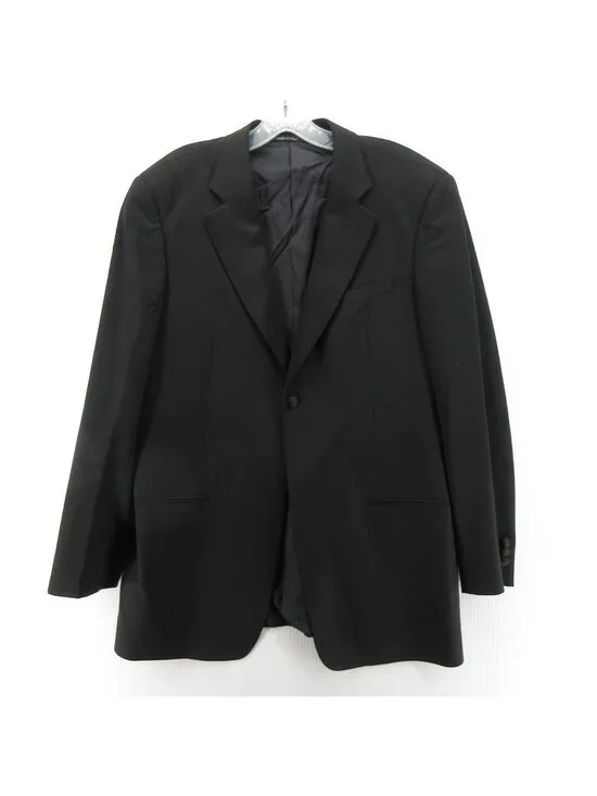 Armani Collezioni Sport Coat 40 Blazer Wool Blend Quiet Luxury Italy
