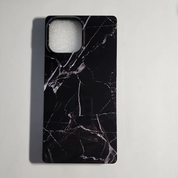 iPhone 13 Pro Max New Protective Cell Phone case Black Marble case