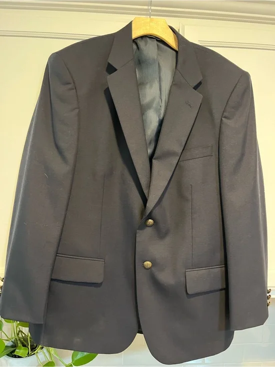 Saddlebred Navy Two-Button Men's Sport Coat