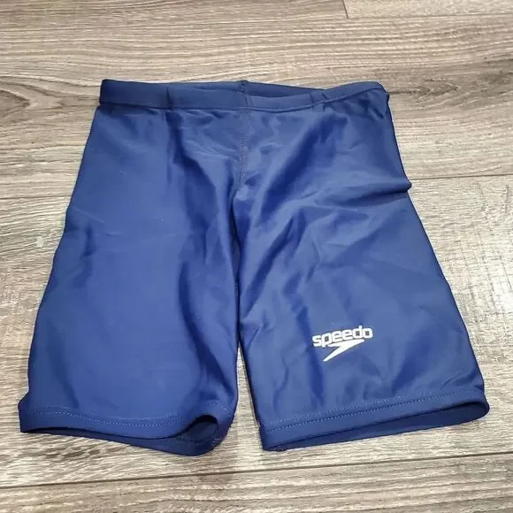 Boys Speedo Swim Pants Size 4 Blue Swim Shorts
