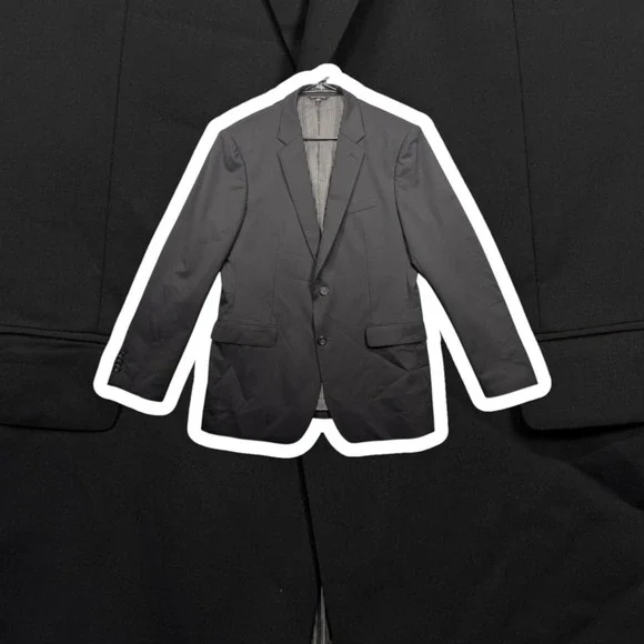 Banana Republic Mens 40R Tailored Suit Jacket Marzotto Italian Wool Blazer