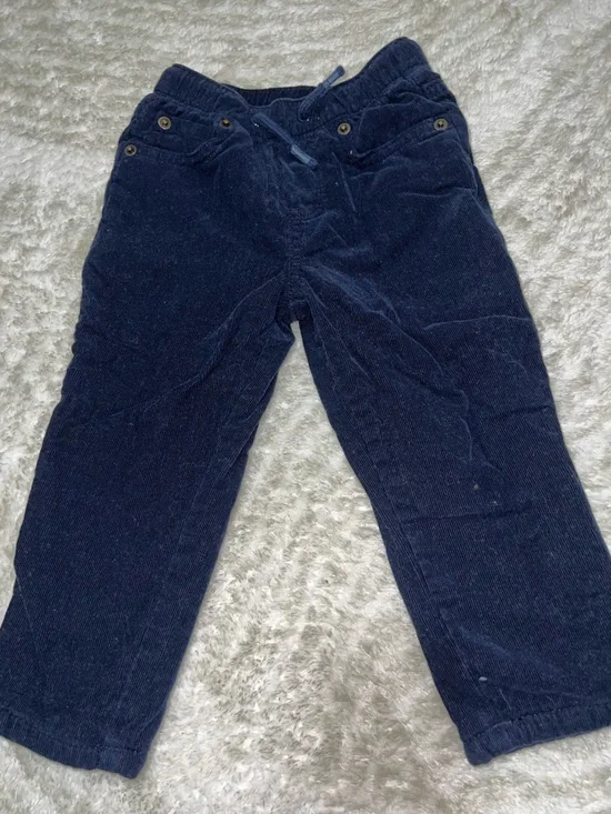 2 Pair Gymboree Navy Straight-Leg Corduroy Jeans