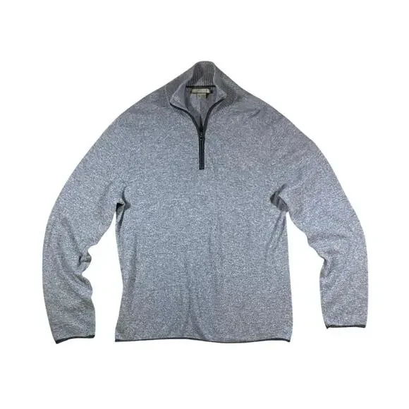 Amicale New York 1/4 Zip Cashmere Sweater - M