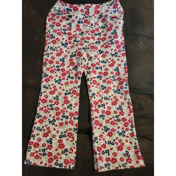 Gymboree cherry cute floral leggings 3t‎