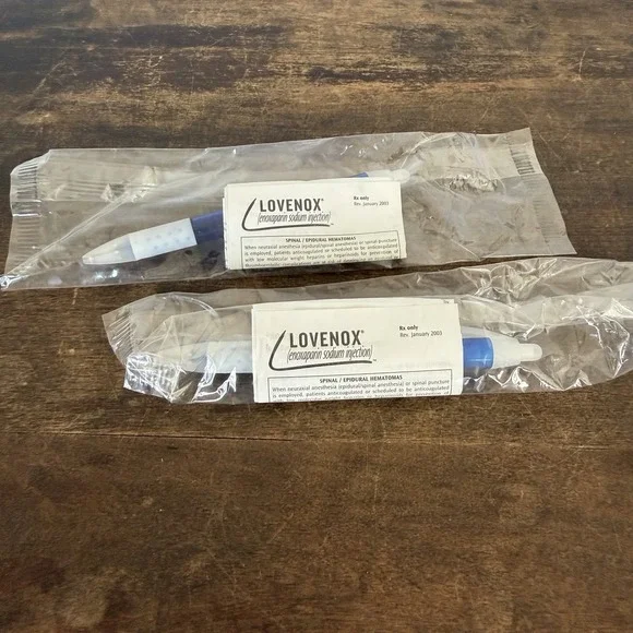 Lovenox Pharmaceutical Rep Pens Drug Rep Vintage Plastic Ink Pens New In Package
